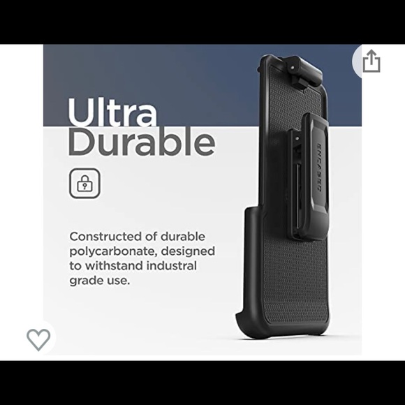 Belt Clip, Designed for Apple (iPhone 13 Pro Max) Holster Only - Picture 6 of 11